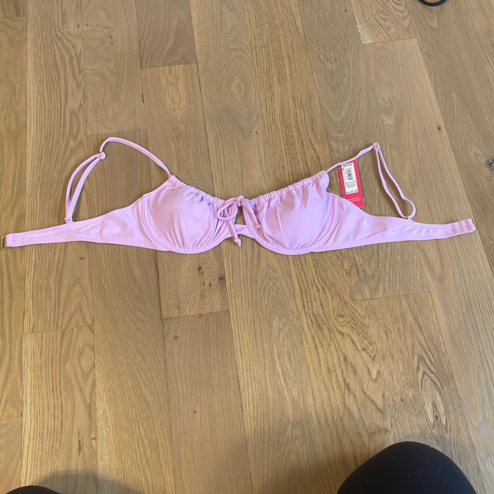 Kids purple bikini top